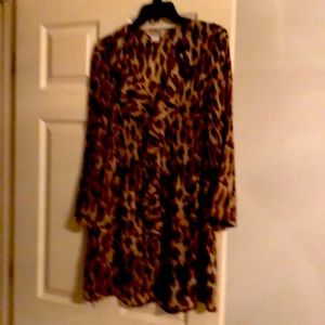 Ladies beautiful animal-print blouse